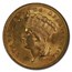 1854 $3 Gold Princess MS-62 NGC