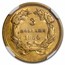 1854 $3 Gold Princess XF-45 NGC