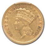 1854 $3 Gold Princess XF-45 PCGS