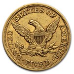 1854 $5 Liberty Gold Half Eagle XF