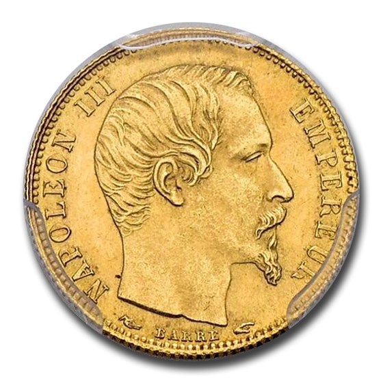 Bague 5 Francs Napoléon III En Argent Sertie Rubis, émeraude, Saphir - Neuf