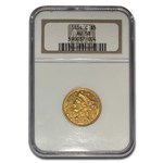 1854-C $5 Liberty Gold Half Eagle AU-58 NGC