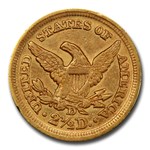 1854-D $2.50 Liberty Gold Quarter Eagle AU-55 PCGS