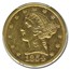 1854-D $5 Liberty Gold Half Eagle AU-55 PCGS (Large D)