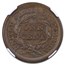 1854 Large Cent MS-64 NGC (Brown)