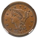 1854 Large Cent MS-65 NGC (Brown)