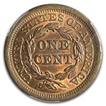 1854 Large Cent MS-65+ PCGS (Red/Brown)