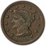 1854 Large Cent XF