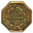 1854 Liberty Octagonal One Dollar Gold MS-64 PCGS (BG-532)