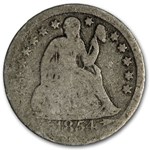 1854 Liberty Seated Dime w/ Arrows Good