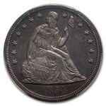 1854 Liberty Seated Dollar PR-64 Cameo PCGS