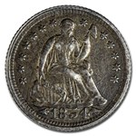 1854 Liberty Seated Half Dime XF