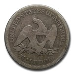 1854 Liberty Seated Half Dollar w/Arrows AG