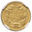 1854-O $3 Gold Princess AU-55 NGC