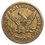 1854-O $5 Liberty Gold Half Eagle XF-45 PCGS