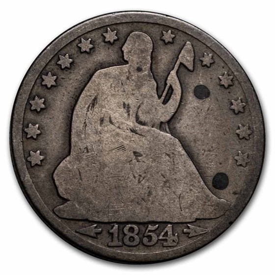 1854-O Liberty Seated Half Dollar w/Arrows AG 1854-O Liberty Seated Half Dollar w/Arrows AG