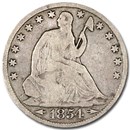 1854-O Liberty Seated Half Dollar w/Arrows Good