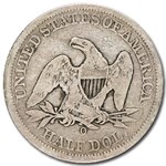 1854-O Liberty Seated Half Dollar w/Arrows Good
