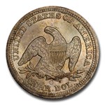 1854-O Liberty Seated Quarter MS-64+ PCGS CAC (Plus)
