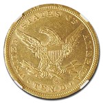 1854-S $10 Liberty Gold Eagle AU-55 NGC