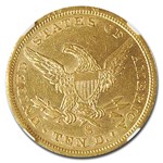 1854-S $10 Liberty Gold Eagle AU-55 NGC