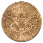 1854-S $20 Liberty Gold Double Eagle MS-61 PCGS