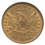 1855 $10 Liberty Gold Eagle AU-55 NGC