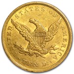 1855 $10 Liberty Gold Eagle AU