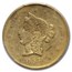 1855 $10 Wass Molitor Gold California Gold Rush AU-55 PCGS