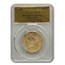 1855 $10 Wass Molitor Gold California Gold Rush AU-55 PCGS