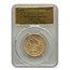 1855 $10 Wass Molitor Gold California Gold Rush AU-55 PCGS