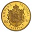 1855-1859 France Gold 100 Francs Napoleon III BU