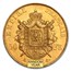 1855-1859 France Gold 50 Francs Napoleon III AU