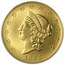 1855 2.419 oz $50 Kellogg Restrike GEM UNC PCGS (w/Display)