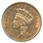 1855 $3 Gold Princess XF-45 NGC