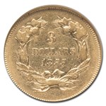 1855 $3 Gold Princess XF-45 NGC