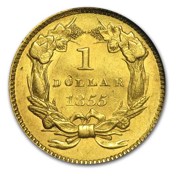 Buy 1855 5-Coin Liberty Gold Type Set VF+ ($20, $10, $5, $2.50, $1