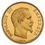 1855-A France Gold 100 Francs Napoleon III MS-63 NGC