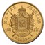 1855-A France Gold 100 Francs Napoleon III MS-63 NGC