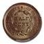 1855 Half Cent MS-64 PCGS CAC (Brown)