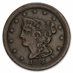 1855 Half Cent VF