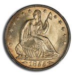 1855-O Liberty Seated Half Dollar MS-65+ PCGS CAC (Arrows)