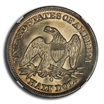 1855-O Liberty Seated Half Dollar MS-65+ PCGS CAC (Arrows)