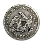 1855-O Liberty Seated Half Dollar VF