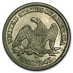 1855-O Liberty Seated Half Dollar w/Arrows AU
