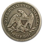 1855-O Liberty Seated Half Dollar w/Arrows Fine