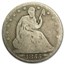 1855-O Liberty Seated Half Dollar w/Arrows Good