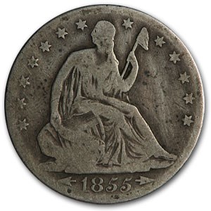 1855-O Liberty Seated Half Dollar w/Arrows VG 1855-O Liberty Seated Half Dollar w/Arrows VG
