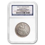 1855-O Liberty Seated Half NGC (SS-Republic)
