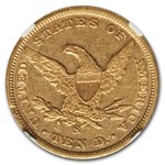 1855-S $10 Liberty Gold Eagle XF-45 NGC